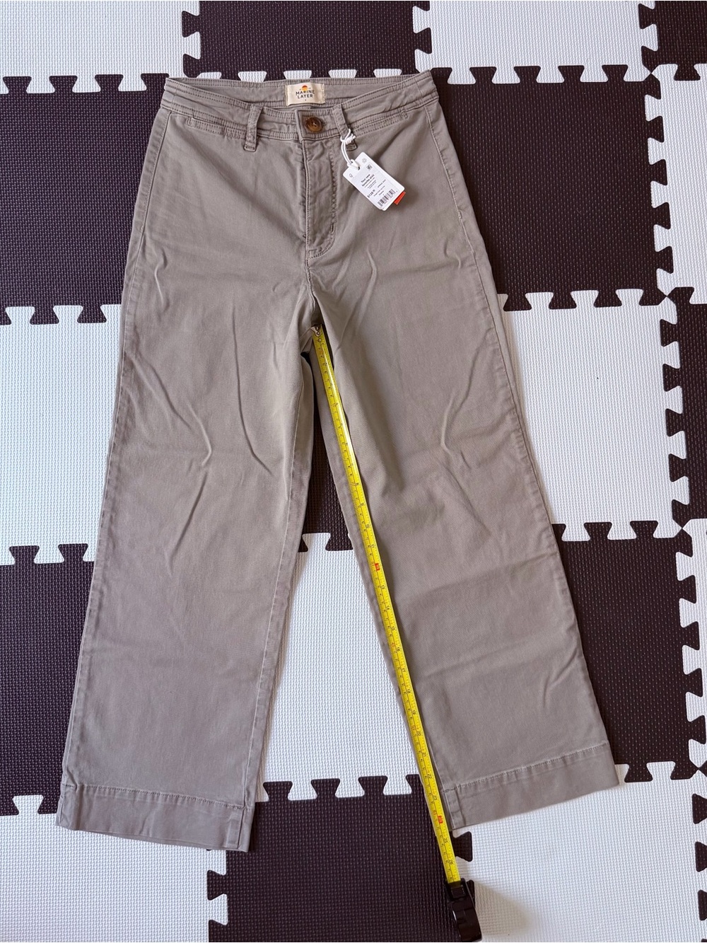Marine Layer Chino Pants in Grey/Green